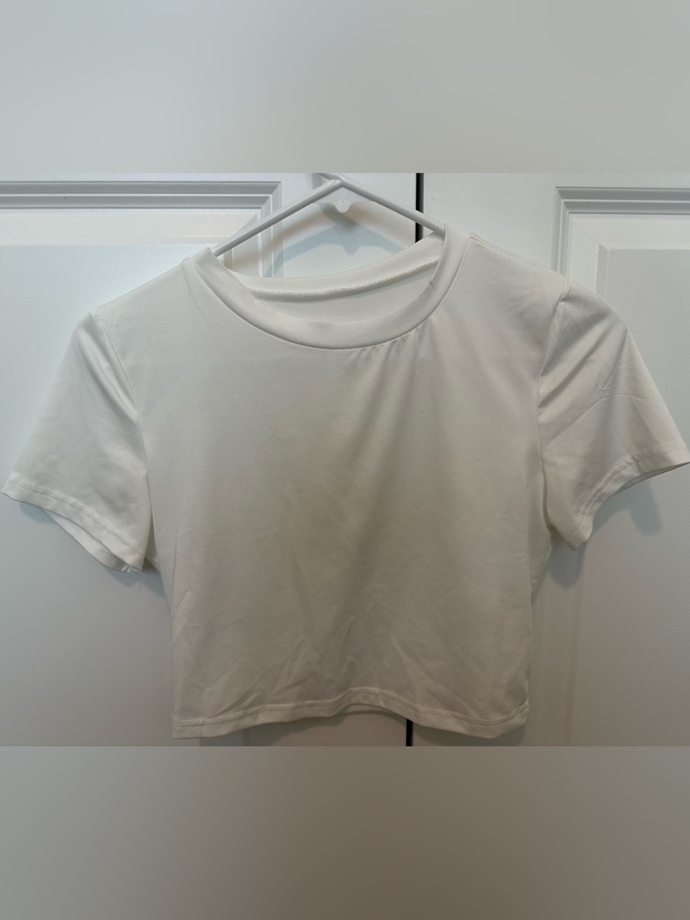 Plain Cropped T-Shirt